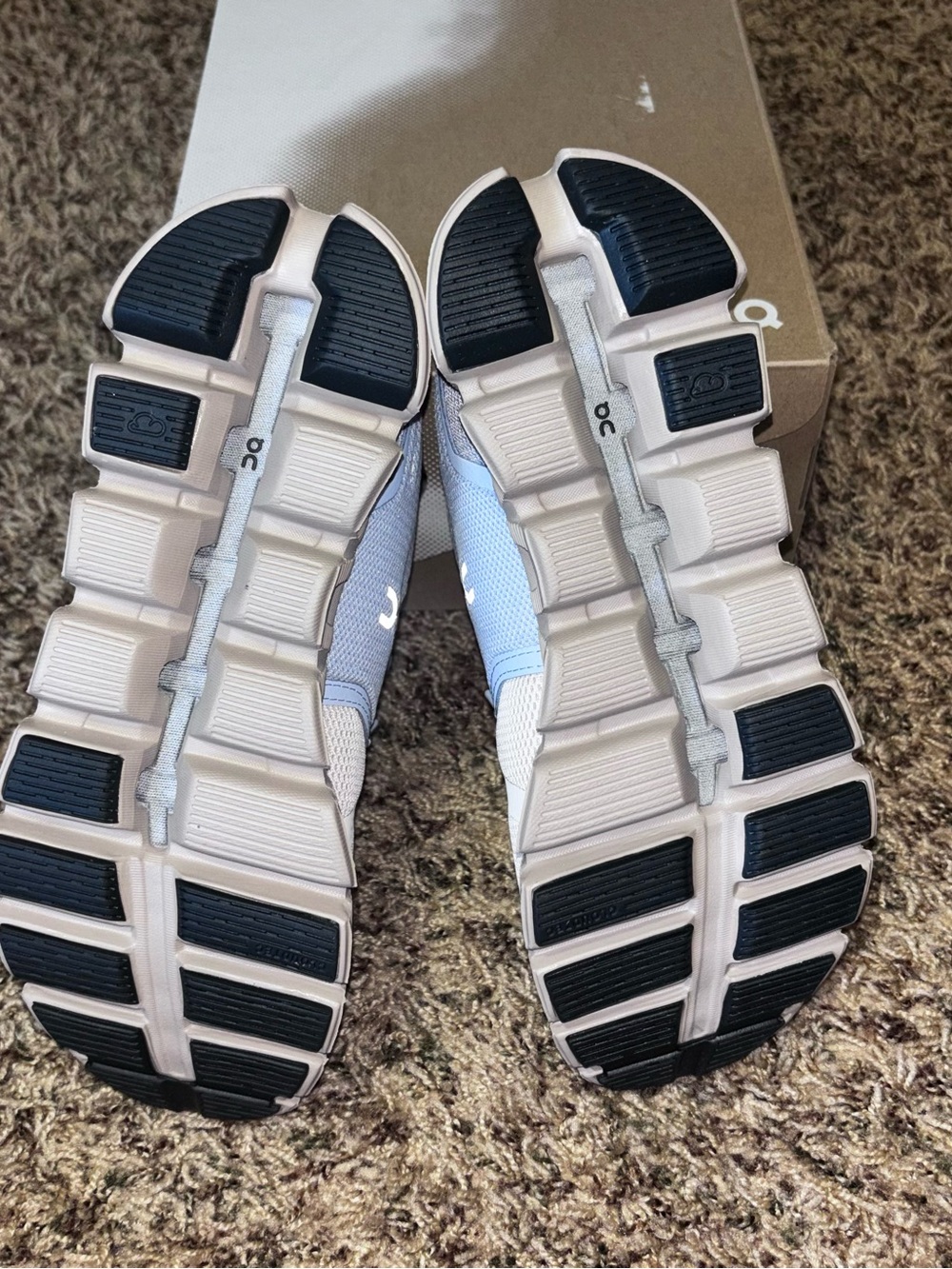 On Cloud 5 Women's Size 5.5 Nimbus/Moon Running Shoes New - Picture 4 of 6
